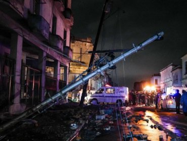 Tres fallecidos y 172 heridos deja violento tornado en La Habana, Cuba