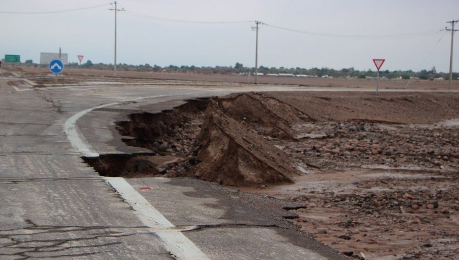 Invierno boliviano mantiene en alerta a autoridades de la región de Antofagasta