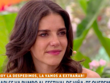 María Luisa Godoy comienza su preparación para Viña 2019 y deja el matinal de TVN