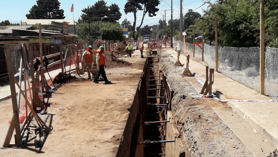 Más de mill viviendas de Quintero se verán beneficiadas desde marzo con conexión al agua potable