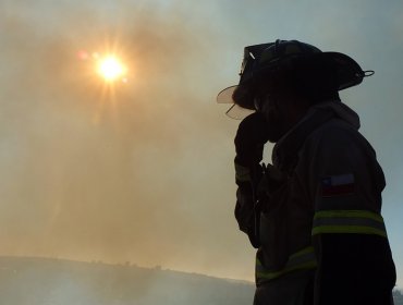 Bombero que se accidentó mientras combatía incendio forestal en La Araucanía se mantiene con riesgo vital