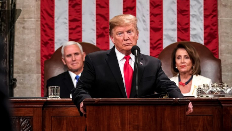 Donald Trump en discurso ante el Congreso: "Yo lograré construir el muro fronterizo"