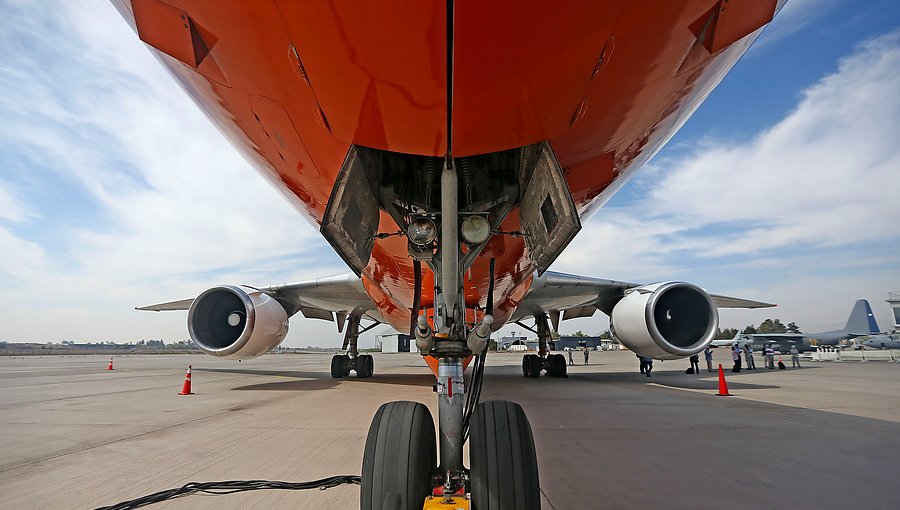 Destacan capacidad, tecnología y alternativas que entrega avión que combatirá incendios forestales