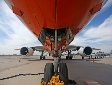 Destacan capacidad, tecnología y alternativas que entrega avión que combatirá incendios forestales