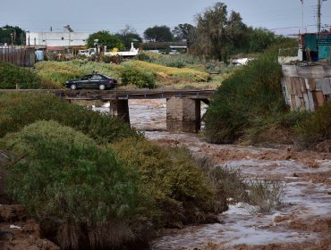 Precipitaciones en Calama igualaron registro histórico de 1972: 12 milímetros en tres horas