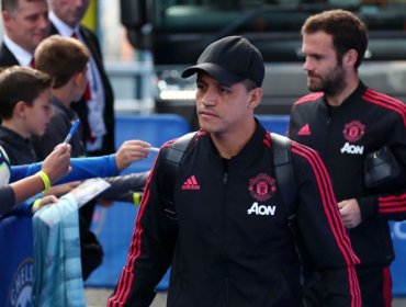 Alexis Sánchez será suplente en visita de Manchester United a Fulham