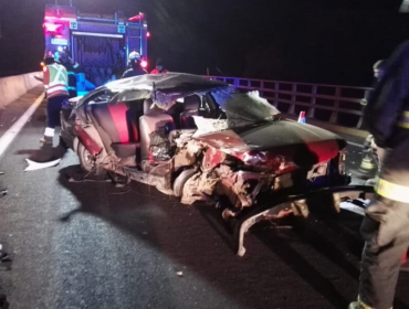 Casablanca: Mujer falleció en violento accidente de tránsito en la ruta 68