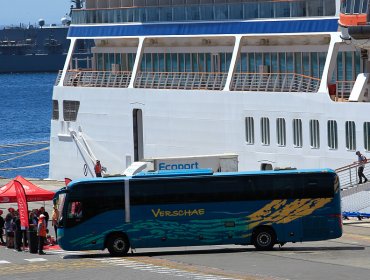 Con 400 pasajeros a bordo, recaló en Valparaíso el noveno crucero de la temporada