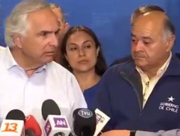 "No me digai lo que tengo que hacer": Chadwick reprendió ante las cámaras al intendente del Biobío