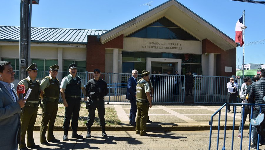 Caso Catrillanca: Tenso momento se vivió en audiencia del ex GOPE Raúl Ávila