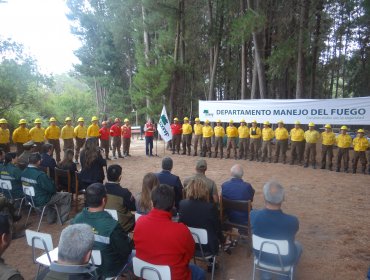 Autoridades conmemoraron el Día Nacional del Brigadista Forestal en la región de Valparaíso