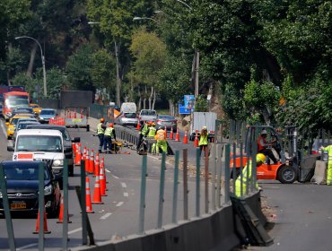 [Fotos] Sin mayores inconvenientes comenzaron obras de recarpeteo en Av. Santos Ossa