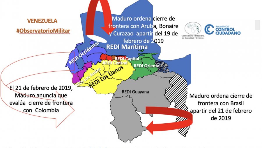 Nicolás Maduro anunció el cierre total de la frontera terrestre con Brasil