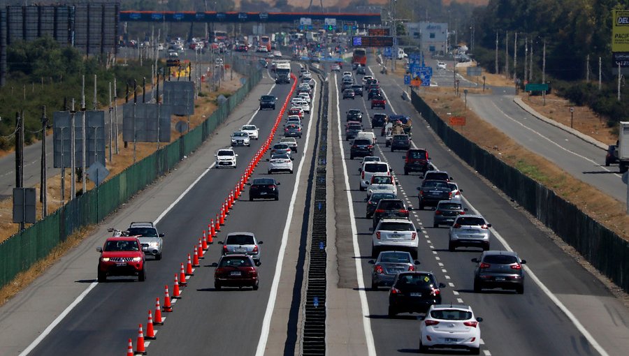 332 mil vehículos volverán a Santiago este fin de semana