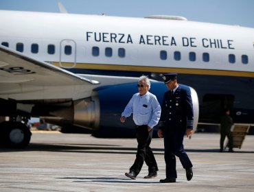 Viaje a Cúcuta: Desperfecto en el avión presidencial obligó a Piñera a cambiar de aeronave