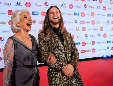 Jean Philippe Cretton sorprendió con un traje dorado repleto de cristales