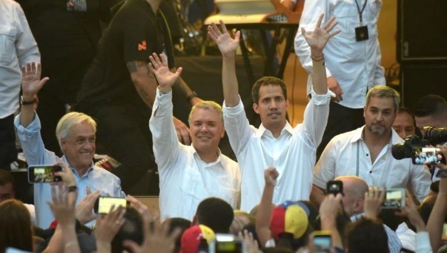 Presidente Piñera se reunió de manera sorpresiva con Juan Guaidó en Cúcuta