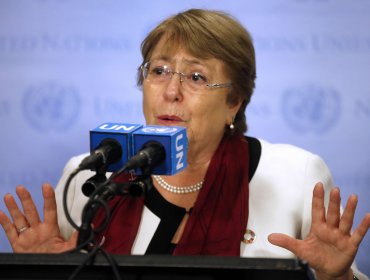 Bachelet condena uso excesivo de la fuerza de los agentes venezolanos