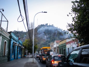 Ministro de Agricultura por incendio en el cerro San Cristóbal: "Probablemente fue intencional"