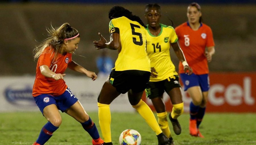 La "Roja" femenina perdió frente a Jamaica en partido amistoso