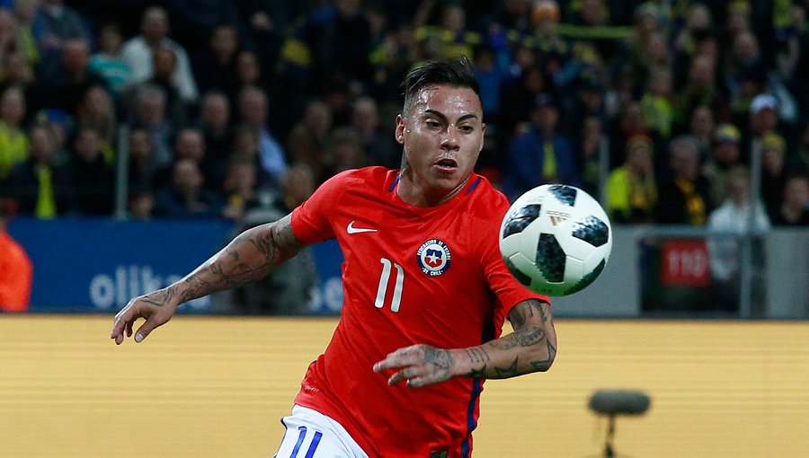 Eduardo Vargas podría regresar a la Roja para los próximos amistosos