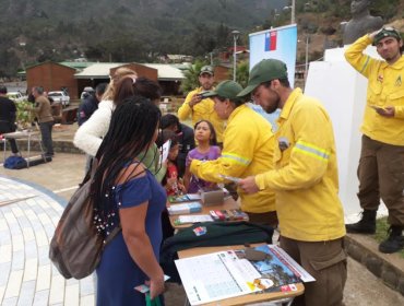 Crean primera brigada de prevención y combate de incendios en Juan Fernández