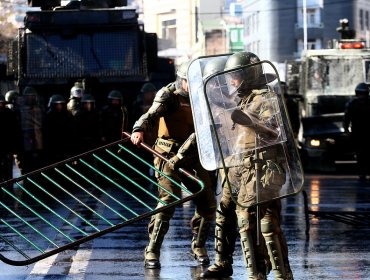 Serios incidentes se registran en Valparaíso al finalizar marcha feminista del 8M