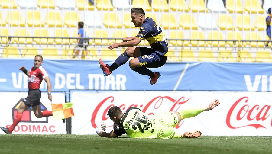 Everton le ganó a Iquique y obtuvo su primer triunfo en el Campeonato Nacional