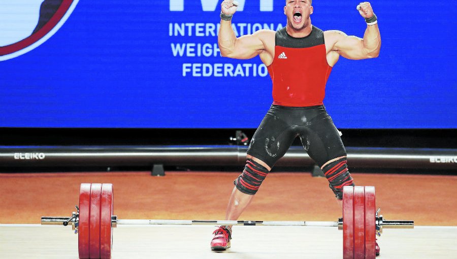 Pesista Arley Méndez se quedó con el oro en el Open de Las Vegas