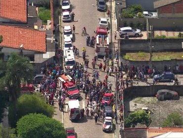 Balacera en escuela pública de Sao Paulo deja 10 fallecidos: siete eran estudiantes