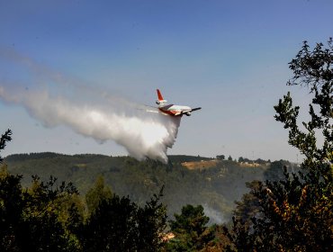 Regresaron a Estados Unidos los aviones Ten Tanker que combatieron incendios forestales en Chile