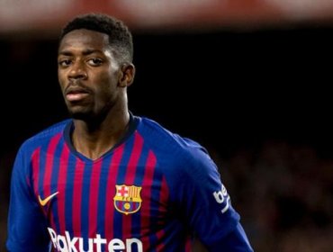 El francés Ousmane Dembélé se lesionó y será baja en el Barcelona