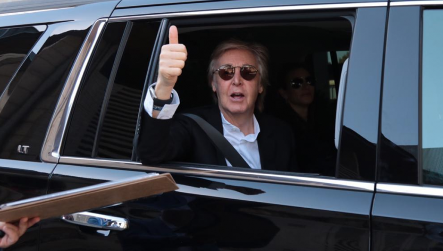 Paul McCartney ya está en Chile para el show de este miércoles
