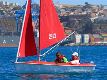 En el muelle Barón de Valparaíso se inauguró la primera semana de la vela inclusiva