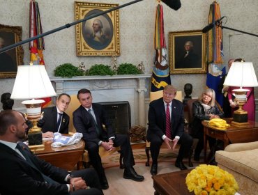 Valores comunes, admiración mutua, Venezuela y Pelé: Así fue la cita entre Trump y Bolsonaro