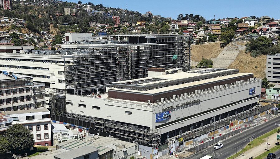 Tras 1.000 días de retraso, obras en Hospital de Viña del Mar registran un 94% de avance