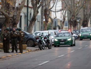 Una persona resultó herida por artefacto incendiario en las afueras de U. de Humanismo Cristiano