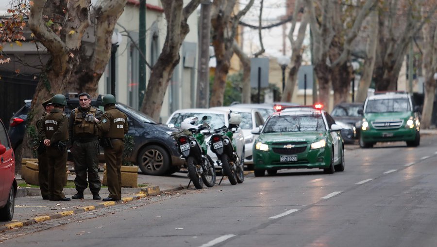 Una persona resultó herida por artefacto incendiario en las afueras de U. de Humanismo Cristiano