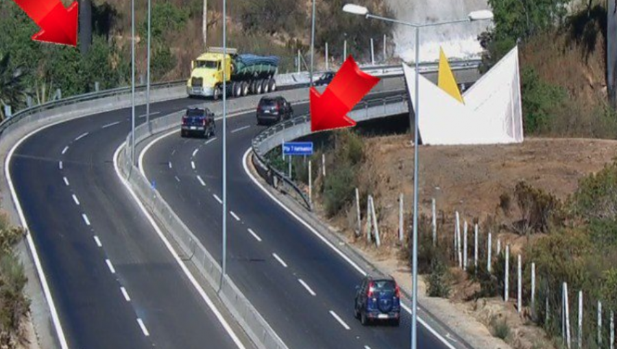 "¡Baja la velocidad!": Llaman a extremar precauciones ante peligrosa curva de ruta Las Palmas