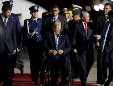 Presidente de Ecuador, Lenin Moreno, llegó a Chile para participar en Prosur