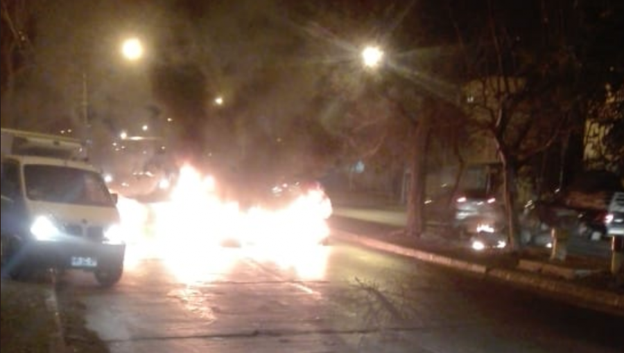 Desconocidos instalaron barricadas en rechazo a la cumbre Prosur en San Miguel
