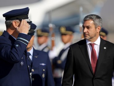Así fue la llegada a Chile de los presidentes de Argentina y Paraguay por cumbre Prosur