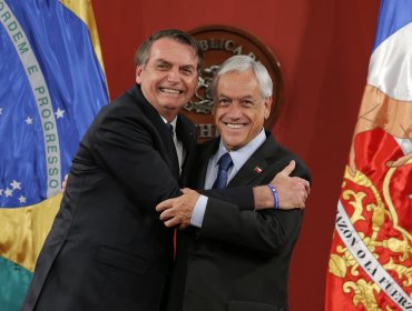 Piñera y Bolsonaro firman acuerdos previsionales energéticos y de ciberseguridad