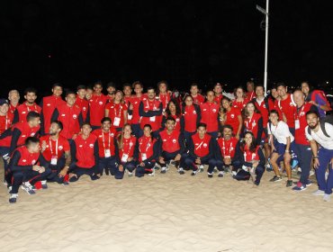 Team Chile finalizó cuarto en los Sudamericanos de Playa 2019