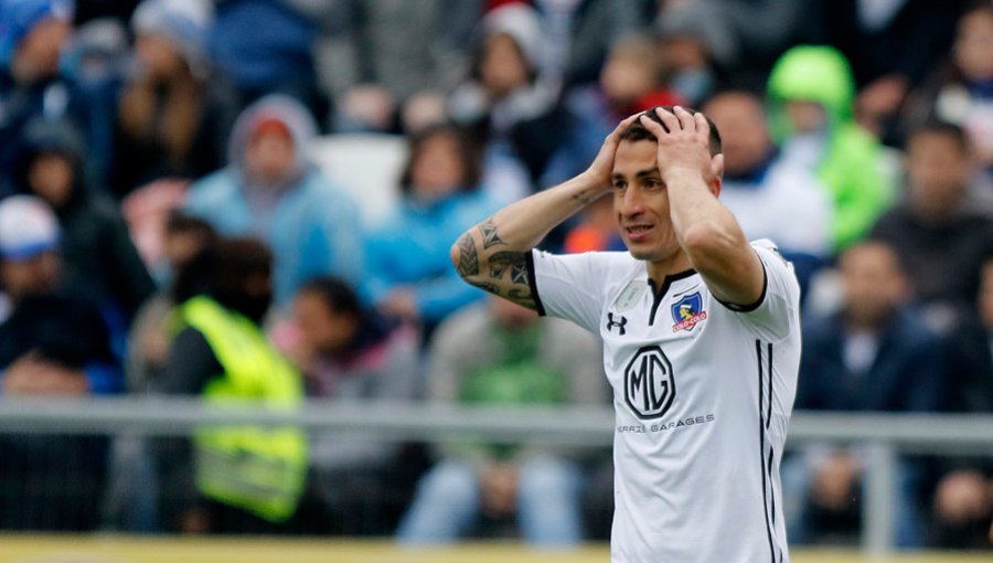 Carlos Carmona se volvió a lesionar en entrenamiento de Colo-Colo
