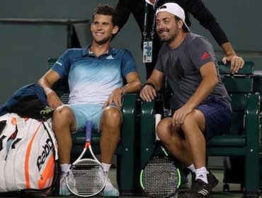 Nicolás Massú seguirá trabajando junto al austriaco Dominic Thiem