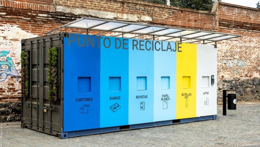 Comienza a funcionar punto de reciclaje en el Parque Cultural de Valparaíso