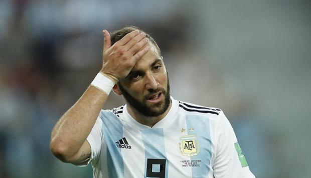 Gonzalo Higuaín anunció su retiro de la selección Argentina