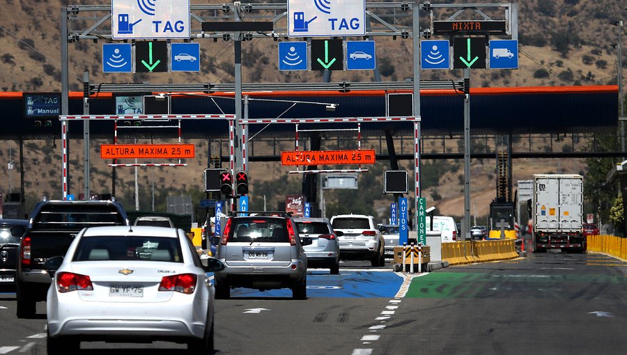 Obras Públicas dio inicio al sistema 'free flow' en todos los peajes de la ruta 68