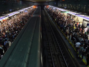 Línea 4 del Metro de Santiago se encuentra funcionando de forma parcial